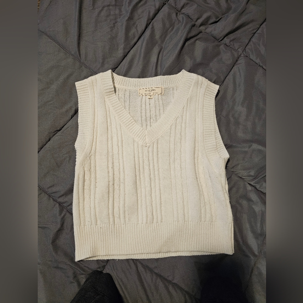 White dress crop top